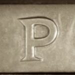 The Letter p_1 - Sepia Tone