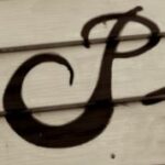 The Letter p_6 - Sepia Tone