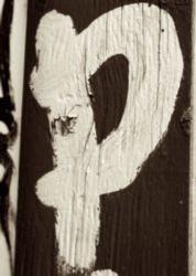 The Letter p_7 - Sepia Tone