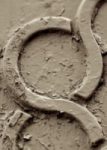 The Letter q_3 - Sepia Tone