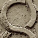 The Letter q_3 - Sepia Tone