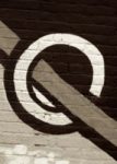 The Letter q_4 - Sepia Tone