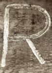 The Letter r_10 - Sepia Tone