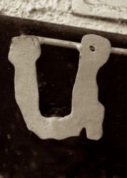 The Letter u_7 - Sepia Tone