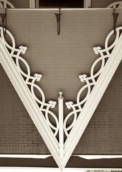 The Letter v_1 - Sepia Tone