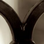 The Letter v_5 - Sepia Tone