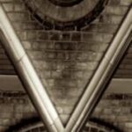 The Letter v_7 - Sepia Tone