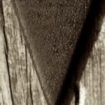 The Letter v_9 - Sepia Tone