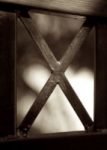 The Letter x_4 - Sepia Tone