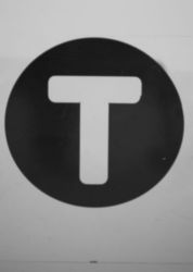 The Letter t_2 - NYC - Black & White