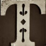 The Letter t_5 - PARIS - Sepia Tone