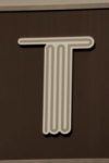 The Letter t_7 - NYC - Sepia Tone
