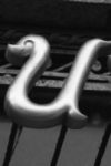 The Letter u_1 - London - Black & White