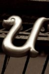 The Letter u_1 - London - Sepia Tone
