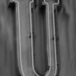 The Letter u_3 - NYC - Black & White