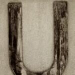 The Letter u_4 - London - Sepia Tone