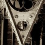 The Letter v_2 - PARIS - Sepia Tone