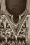 The Letter v_7 - PARIS - Sepia Tone