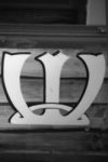The Letter w_8 - PARIS - Black & White