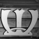 The Letter w_8 - PARIS - Black & White