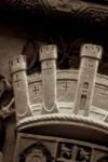 The Letter w_11 - London - Sepia Tone