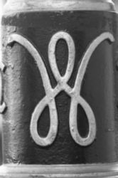 The Letter w_13 - London - Black & White