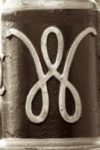 The Letter w_13 - London - Sepia Tone
