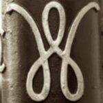 The Letter w_13 - London - Sepia Tone