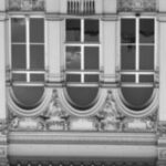 The Letter w_2 - London - Black & White