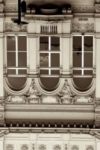 The Letter w_2 - London - Sepia Tone