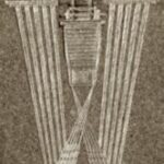 The Letter w_4 - PARIS - Sepia Tone