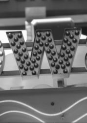 The Letter w_4 - NYC - Black & White