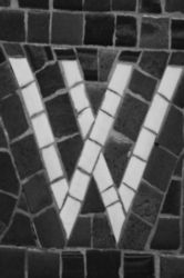 The Letter w_5 - NYC - Black & White