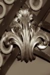 The Letter w_6 - London - Sepia Tone
