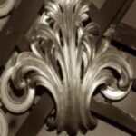 The Letter w_6 - London - Sepia Tone