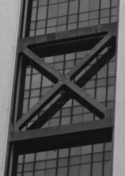 The Letter x_1 - NYC - Black & White