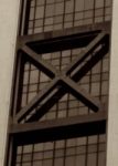 The Letter x_1 - NYC - Sepia Tone
