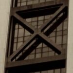 The Letter x_1 - NYC - Sepia Tone