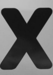 The Letter x_3 - NYC - Black & White