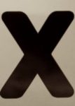 The Letter x_3 - NYC - Sepia Tone
