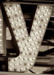 The Letter y_3 - NYC - Sepia Tone