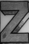 The Letter z_1 - PARIS - Black & White