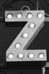 The Letter z_4 - London - Black & White
